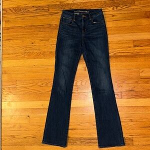American Eagle (Size 2) Dark Blue denim jeans